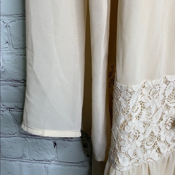 Flying Tomato dress prairie Boho ivory Small - Picture 6 of 9